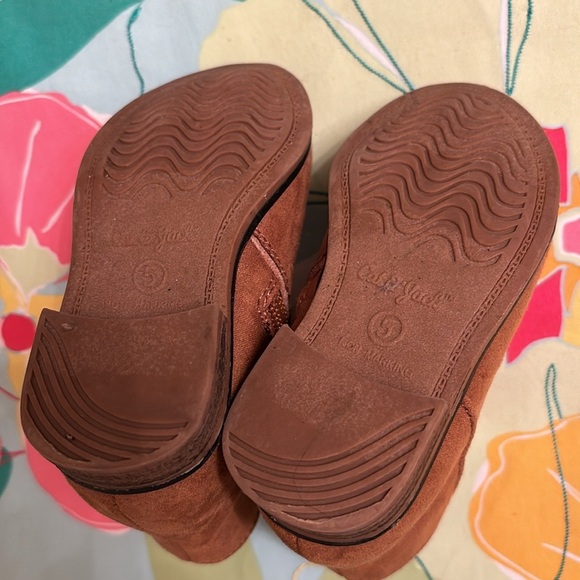 Cat & Jack “Penelope” Zipper Todler Girls Booties Size 5 - Picture 5 of 7